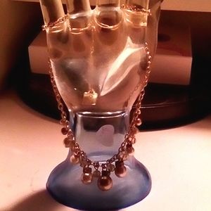 Gold tone Chaps necklace